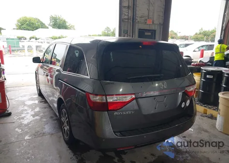2012 Honda Odyssey Ex z USA, uszkodzony, nr VIN 5FNRL5H49CB038948